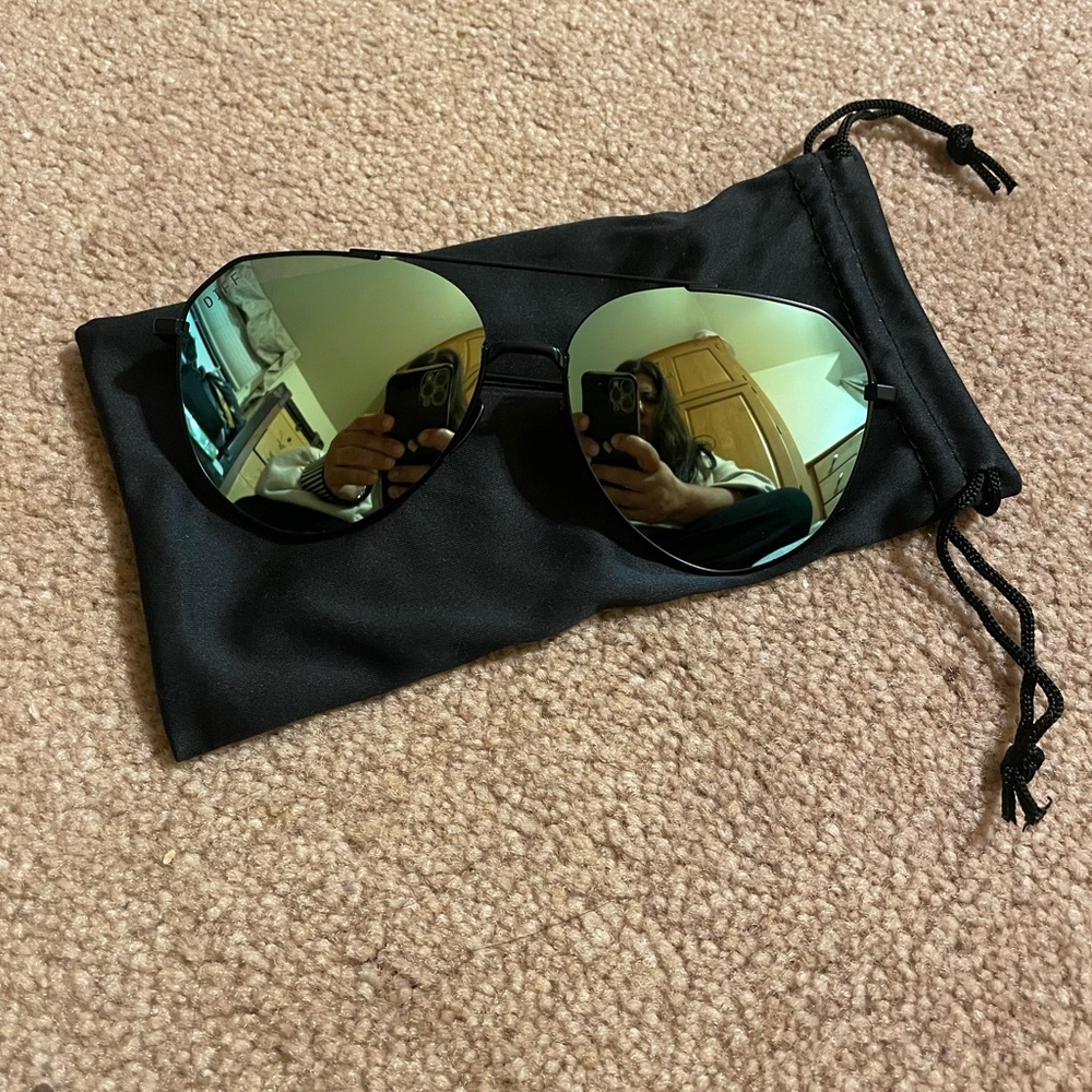 Diff Dash Aviator Sunglasses - image 2
